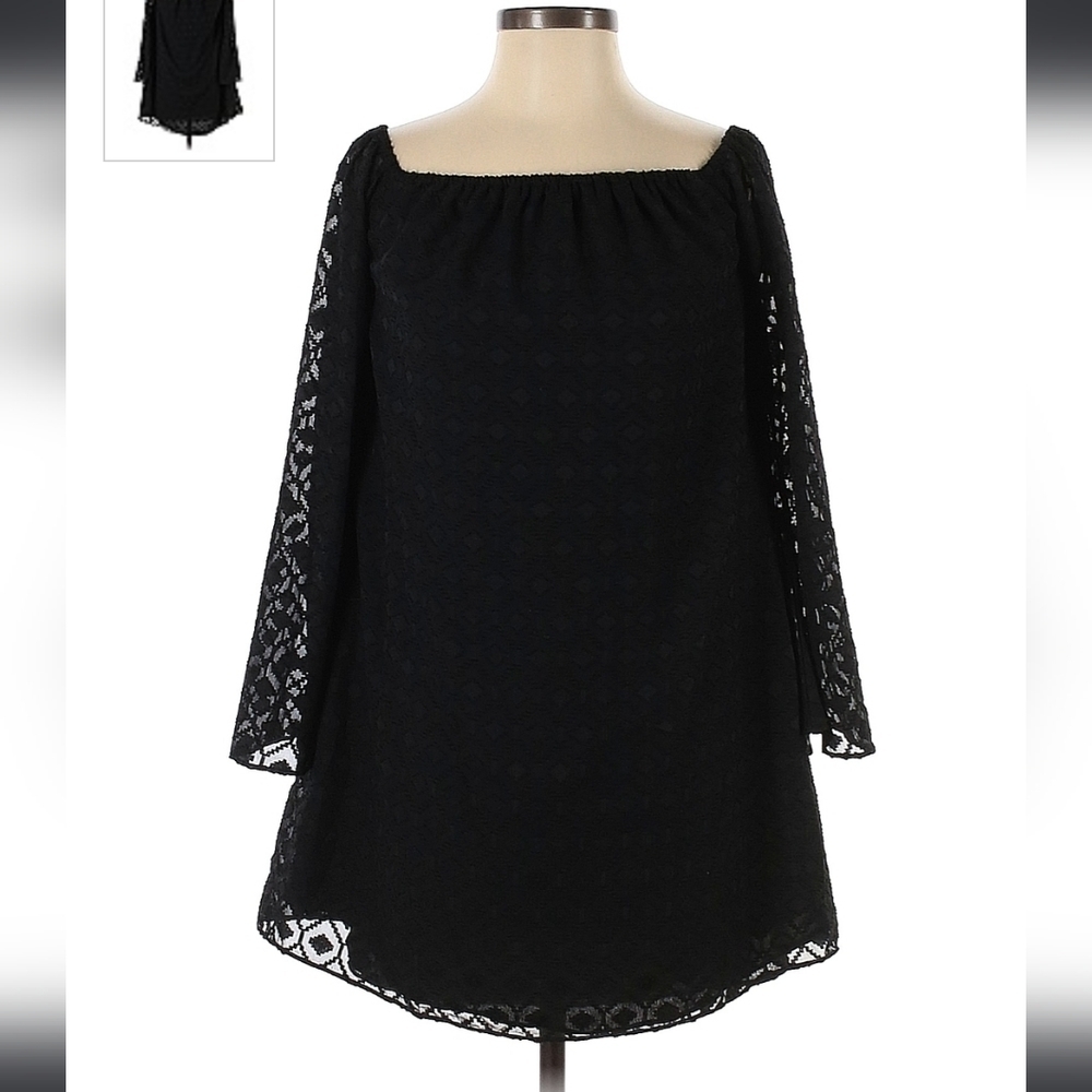 Buddy Love "Joyce" on or off shoulder dress Size Medium - Picture 2 of 10